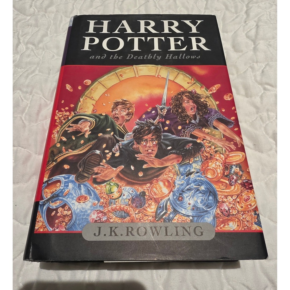 Harry Potter Deathly Hallows First Edition First Printing 2007 Hardcover